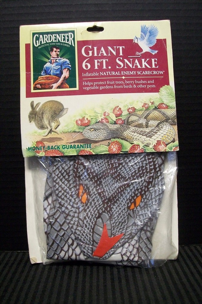 GIANT 6FT. GARDEN SNAKE / VINYL