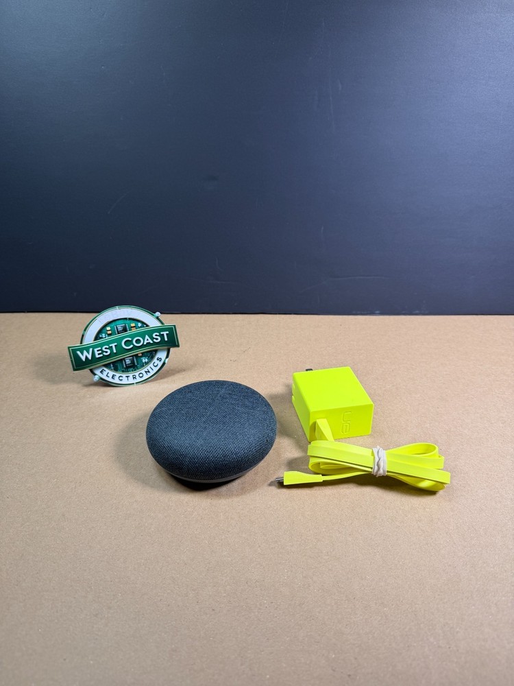 Google Home Mini Smart Assistant - Charcoal Model H0A Ships Fast!!!