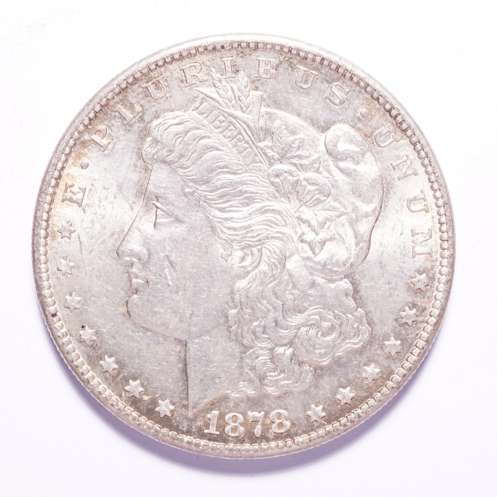 1878-S Morgan Silver Dollar BU