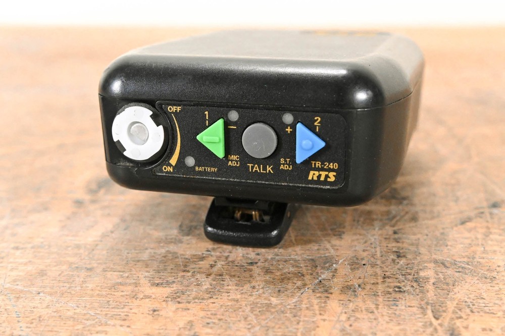 RTS TR-240 2.4 GHz Wireless Intercom Beltpack CG01DEV