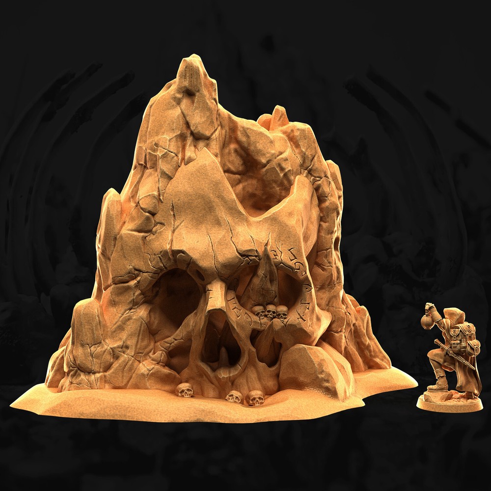 Tabletop Terrain - Wargaming Terrain - Skull Altar