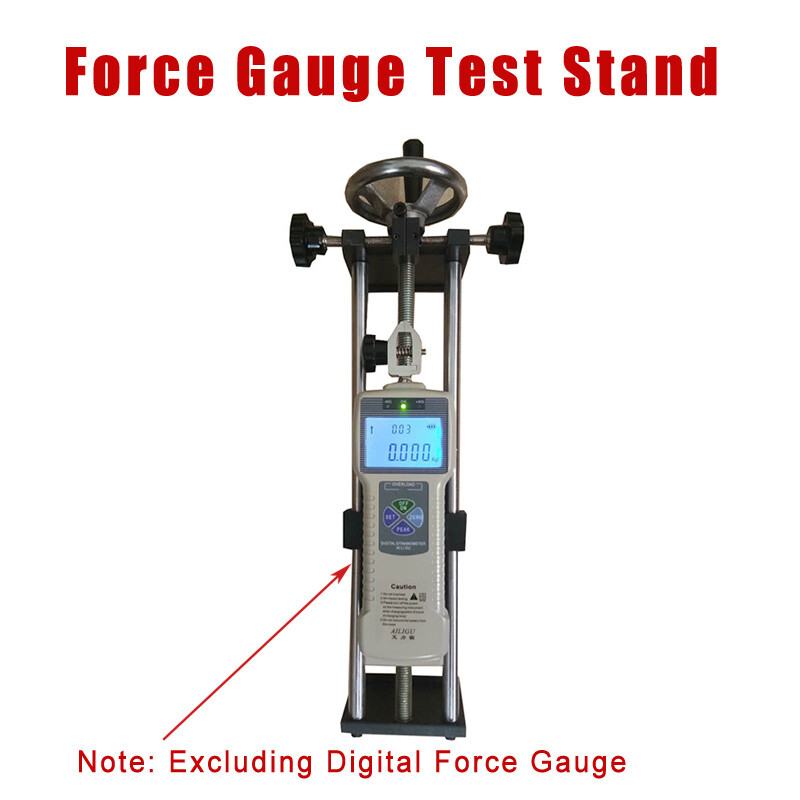New Horizontal Test Stand Push-Pull Vertical Force Meter Spiral Rack Force Gauge