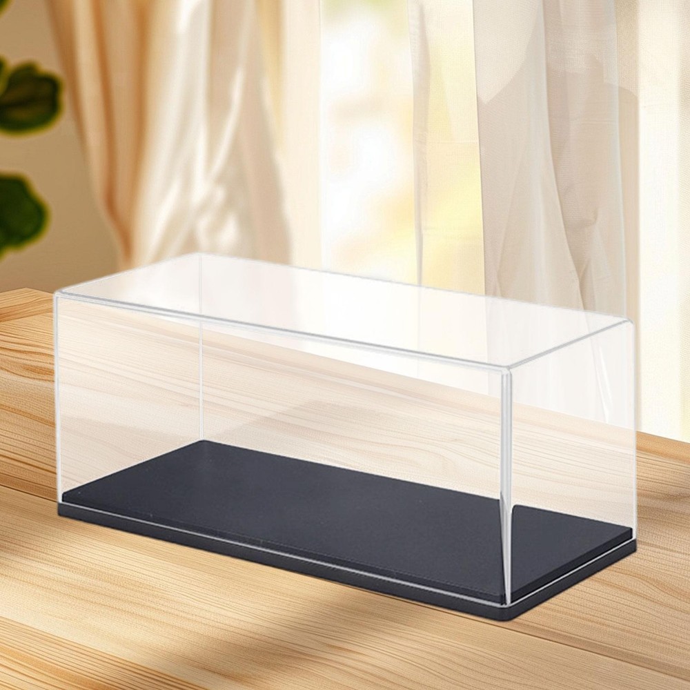 1:43 Model Car Display Case Dustproof Stackable Transparent Toy Car Display Box