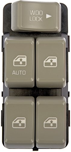 901-094 Front Driver Side Power Window Switch 5 Button Compatible with Select