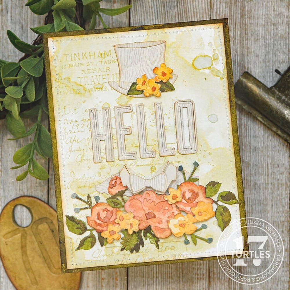 Sizzix Thinlits Tailored 9pc set #666289 Retail $29.99 by Tim Holtz