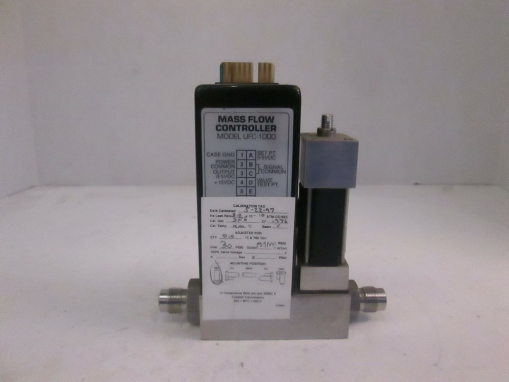 Unit UFC-1000 Mass Flow Controller MFC, TCA (C2H3CL3), 200 SCCM