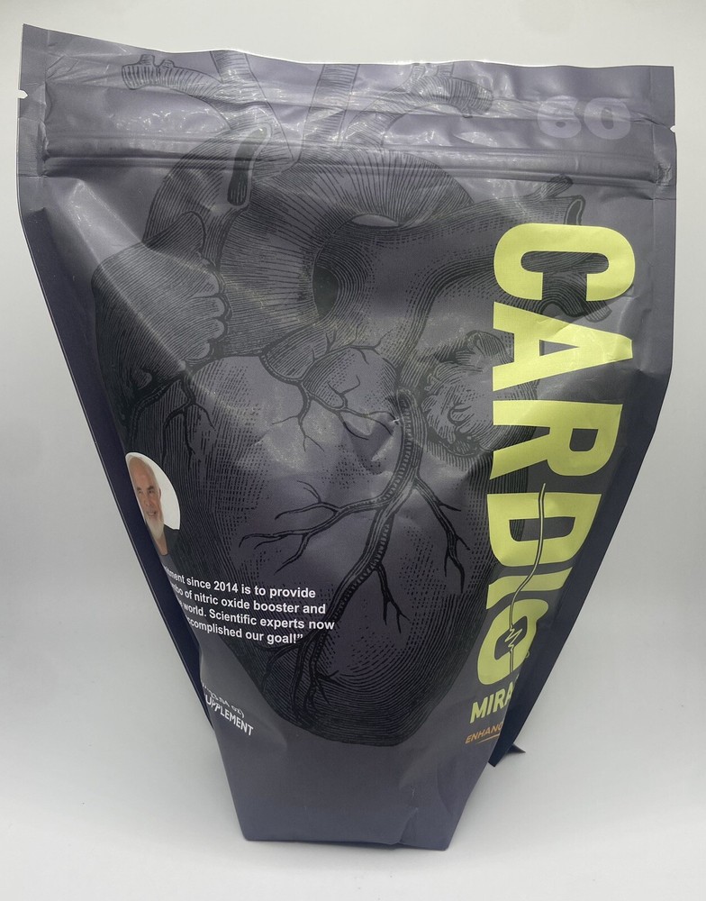 Cardio Miracle The Complete Nitric Oxide Solution - 60 SERVINGS 12/2026
