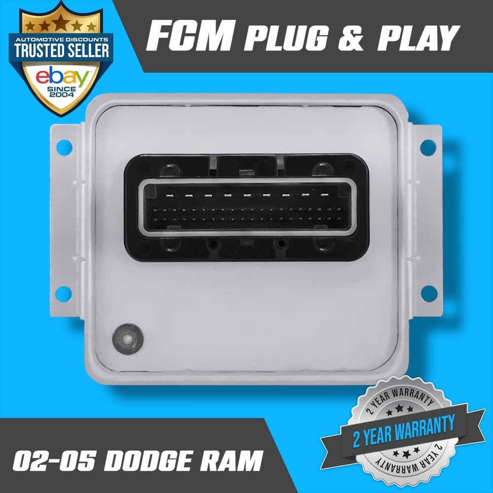 2003 Dodge Ram FCM Front Control Module 56049681 Plug & Play