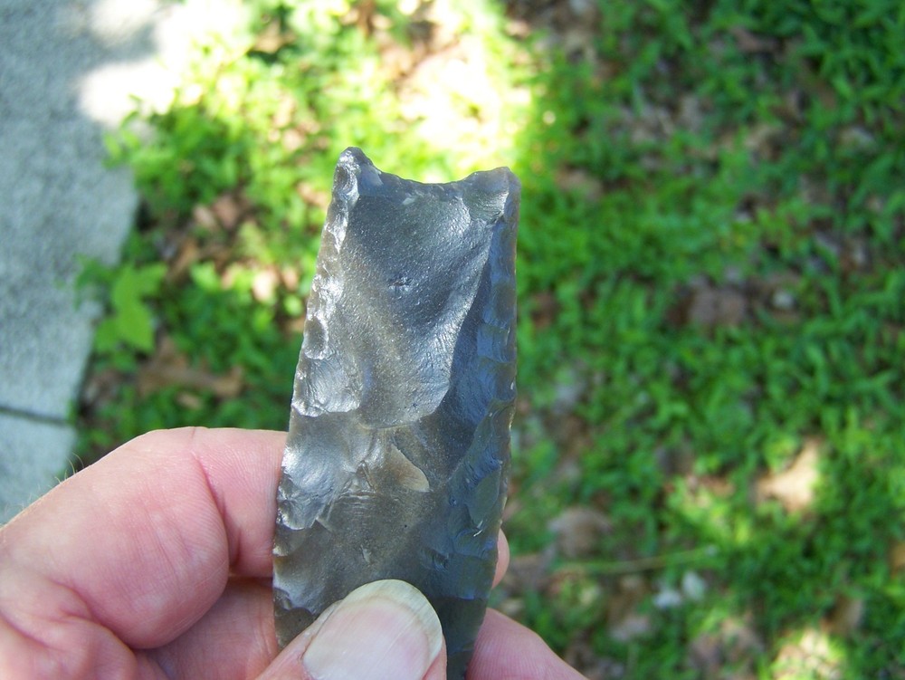 Nice fluted Clovis reproduction arrowhead!