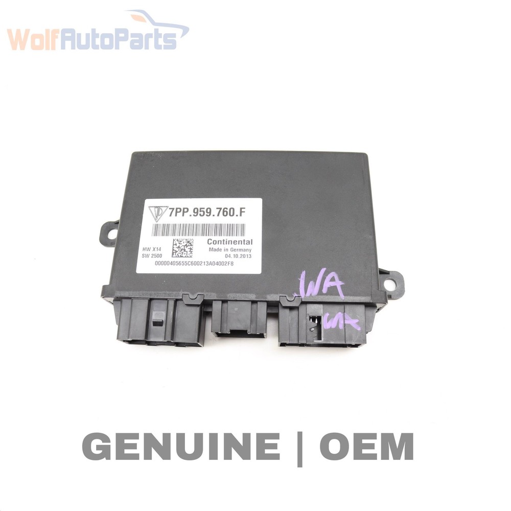 2013-2018 PORSCHE CAYENNE - Front SEAT Memory Control Module 95861876004