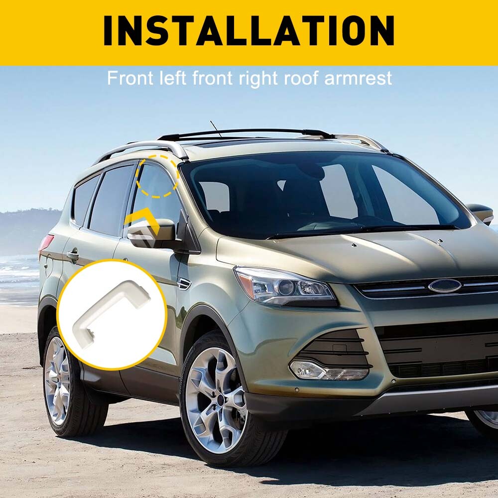 2x For 2013-2019 Ford Escape Front Left & Rigtht Interior Roof Pull Grab Handle