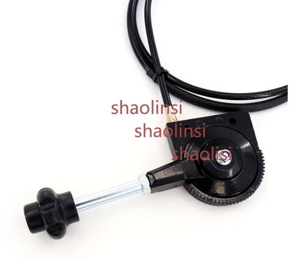 Bendable Throttle Motor Control Excavator Manual Throttle Cable Controller 1PC
