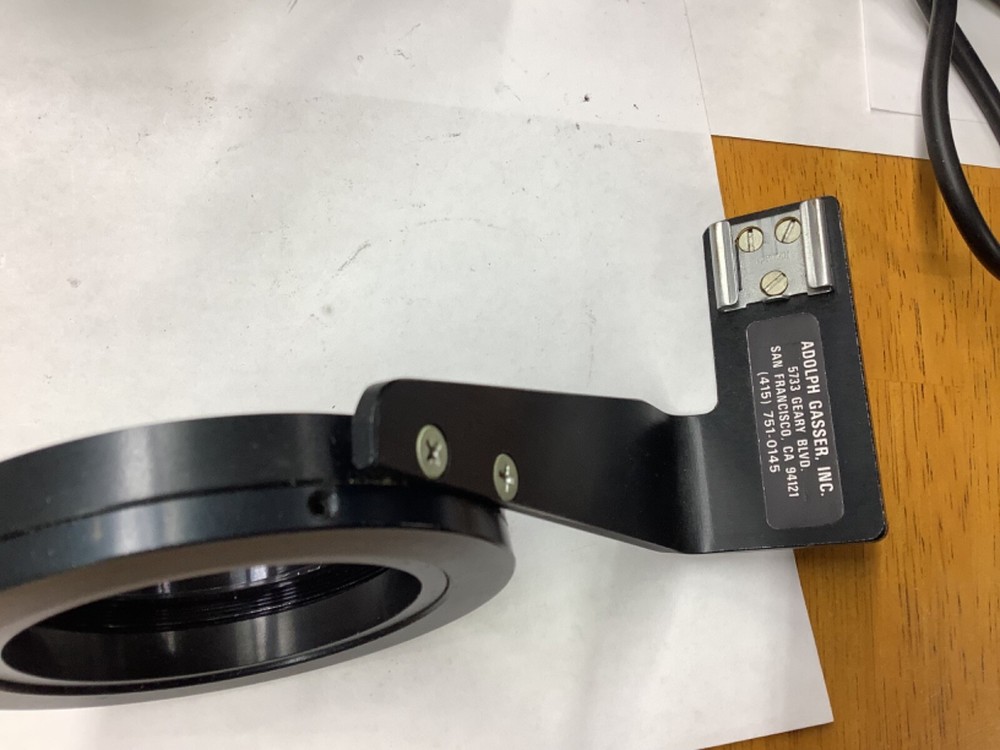 Rotating Macro Flash Bracket by Adolph Gasser