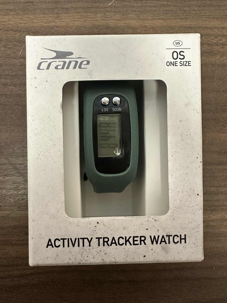 Crane Ranger Green Activity Tracker Watch One Size Very Good