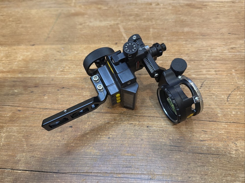 Trophy Ridge Digital React One Pin Sight Mathews Bridgelock Dovetail Left Hand