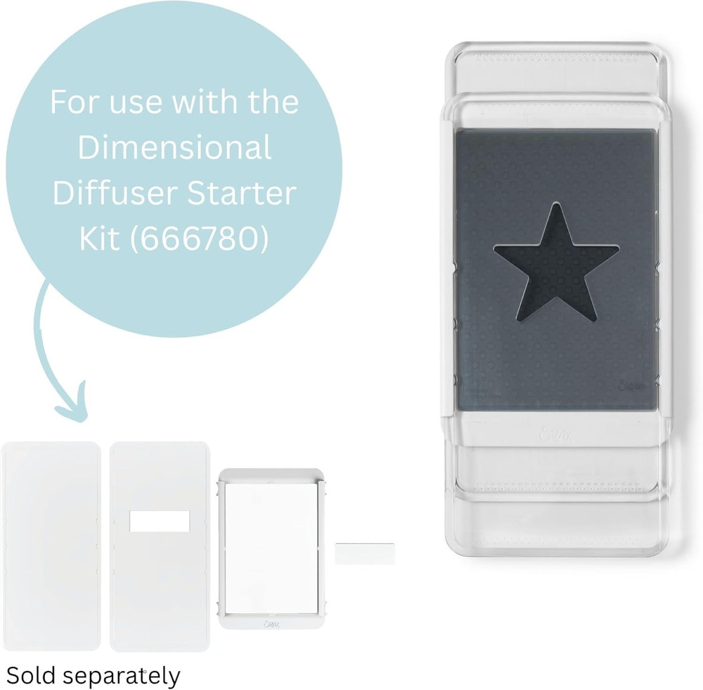 Dimensional Diffuser, Star Plate and Insert by Stacey Park