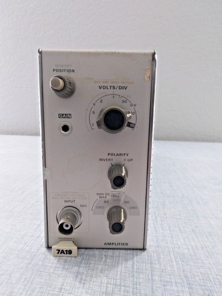 Tektronix 7A19 Vertical Amplifier Plug-in