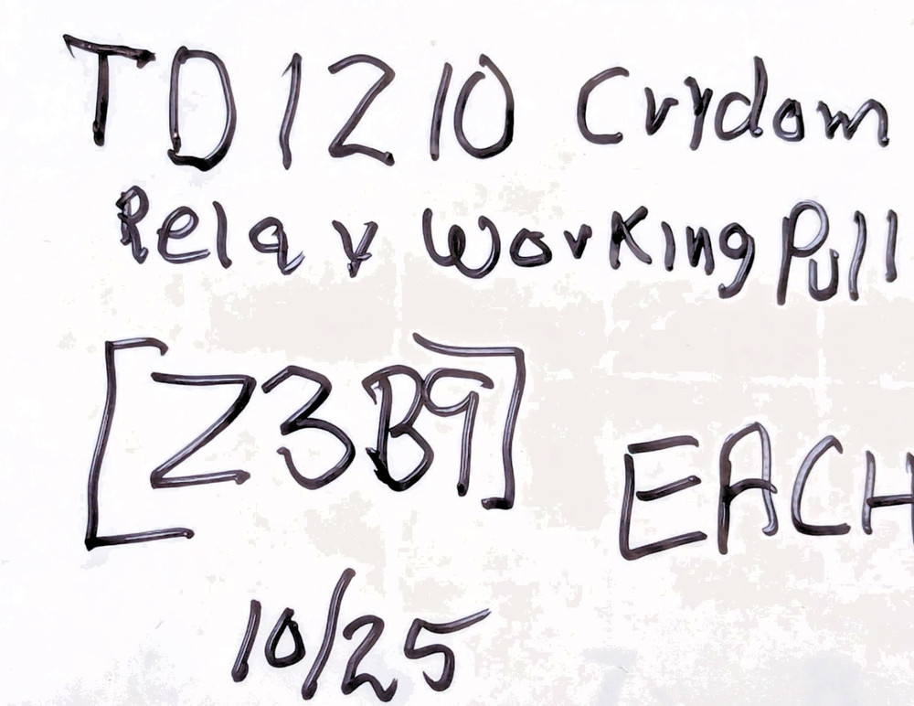 Crydom TD1210 Solid State Relay Input 3~ 32Vdc Output 120Vac 10A Working Pull [Z