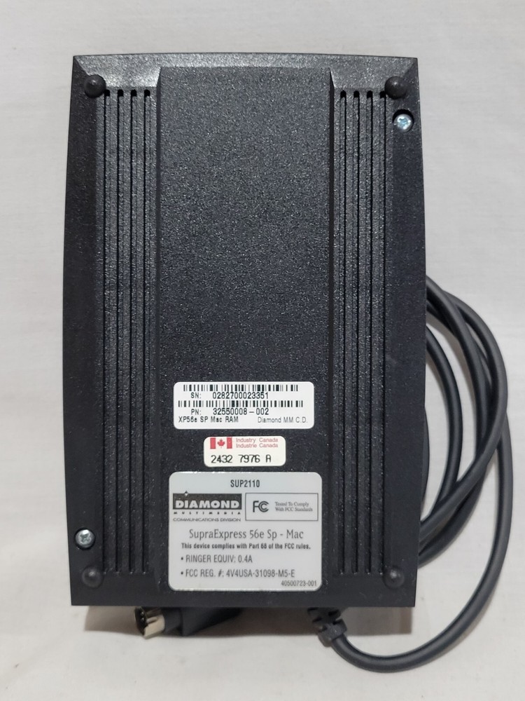 Diamond SUPRA EXPRESS 56 Sp MAC MODEM