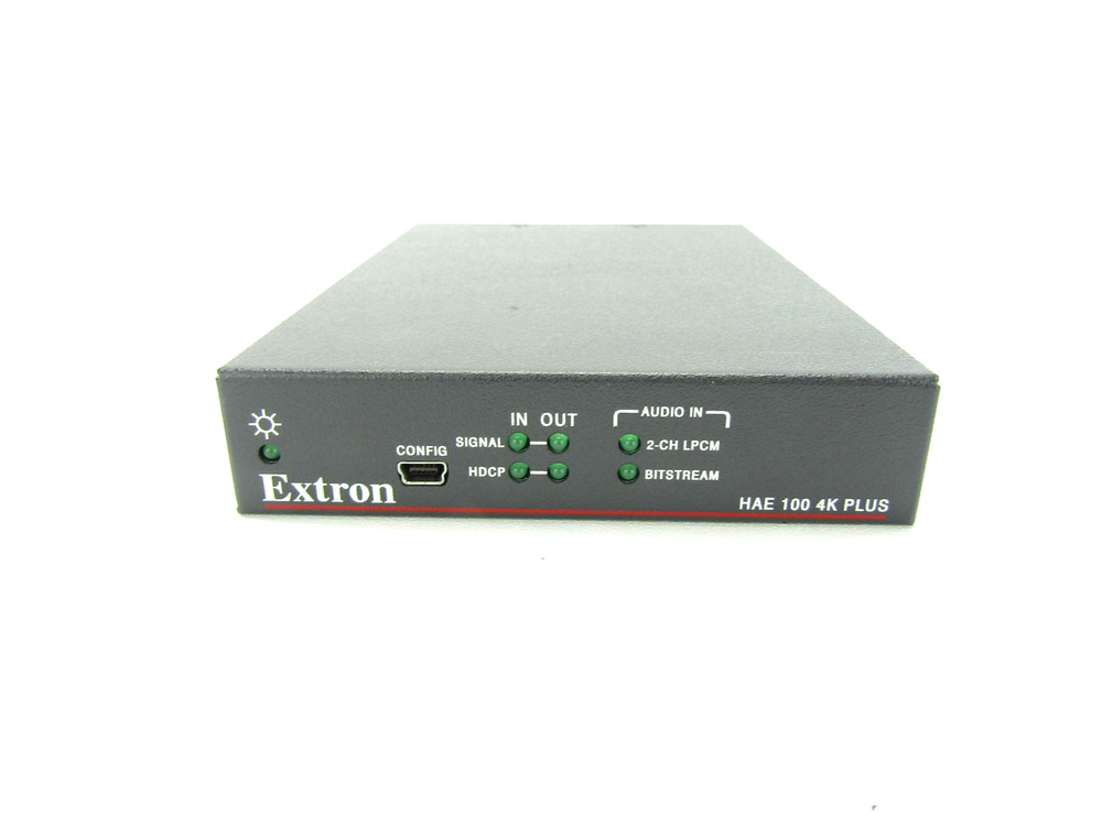 Extron HAE 100 4K Plus 4K De-Embedder w/ AC Adapter