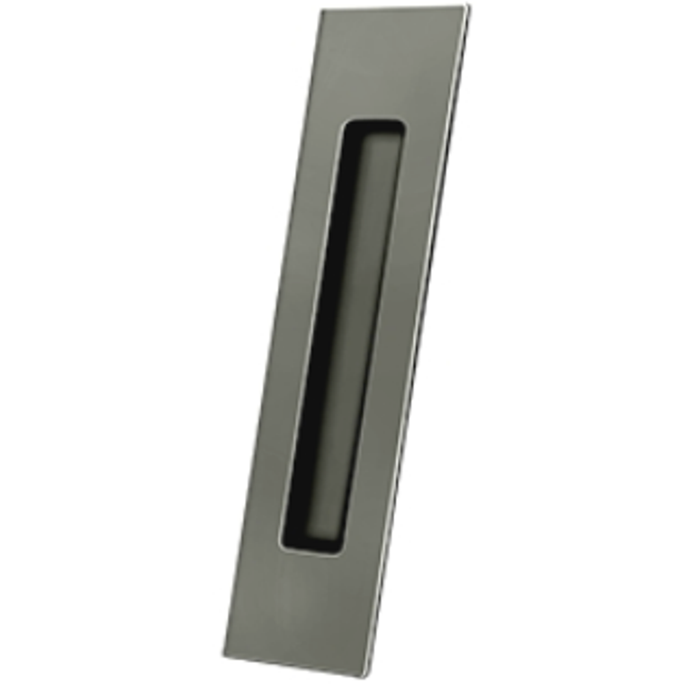Flush Pull Heavy Duty , Rectangular, 10 Inch in 12 Finishes by Deltana