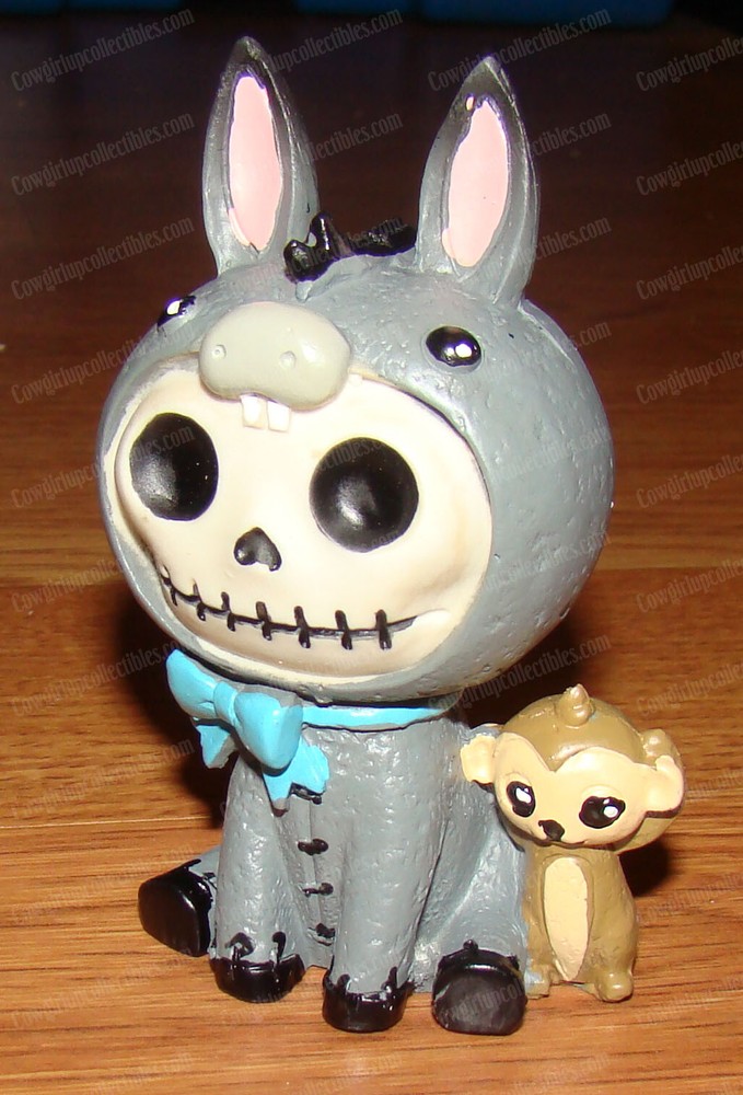 Furrybones Black Quixote, Donkey (Summit Collection, Y9027) Skeleton, Monkey