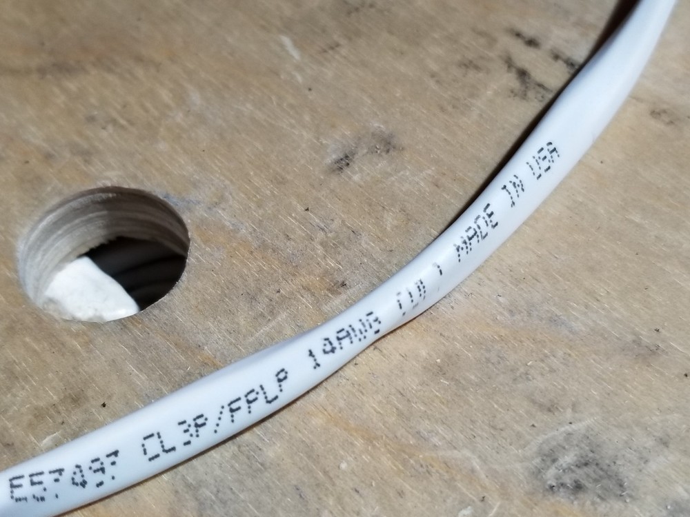 Southwire/Tappan 14/2C Plenum Sound/Security/Communication Cable White/100ft