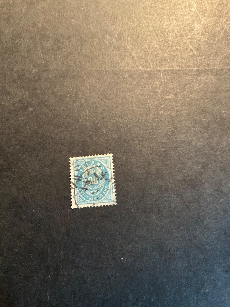 Iceland Scott #17 used