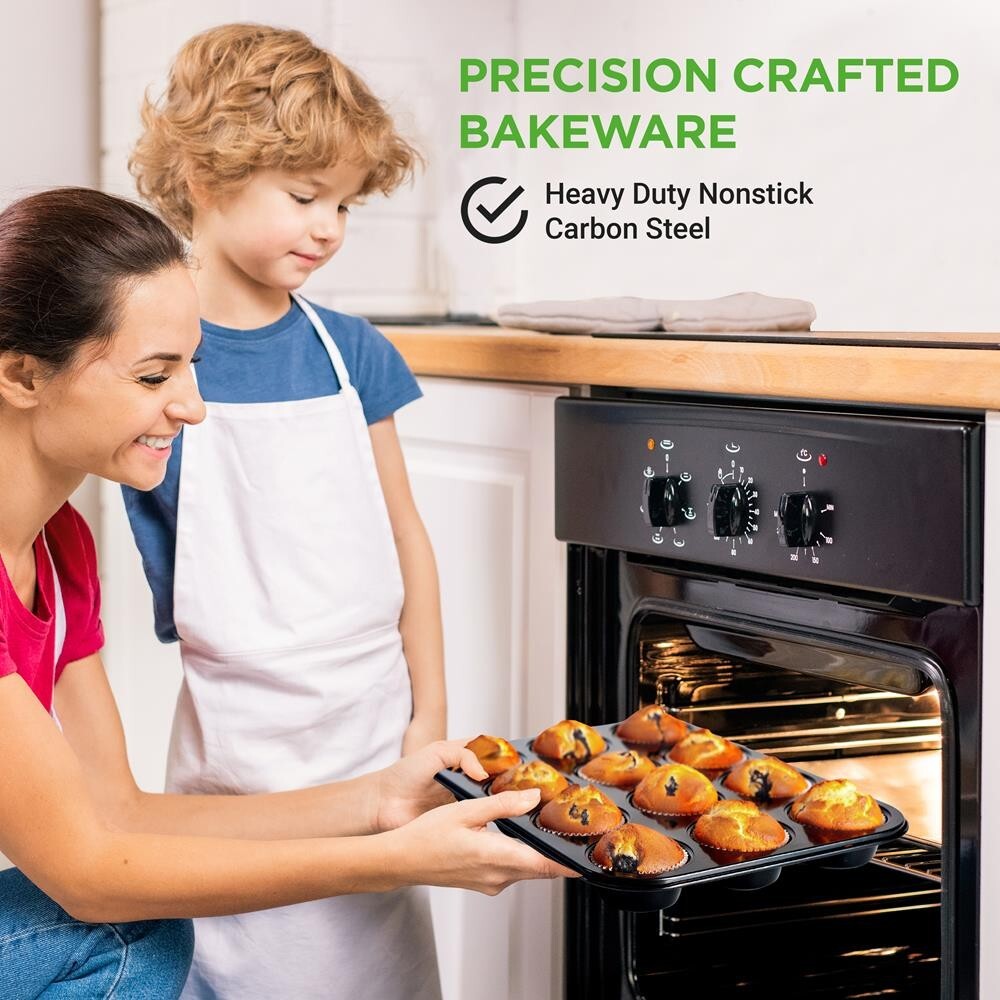 Nutrichef Bakeware Square Baking Pan Used for NutriChef for NCBK6BK (Black)