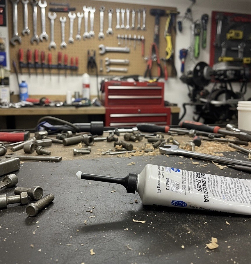 Super Lube Multipurpose Silicone Grease CAP NOZZLE For Easy Application (5 PACK)