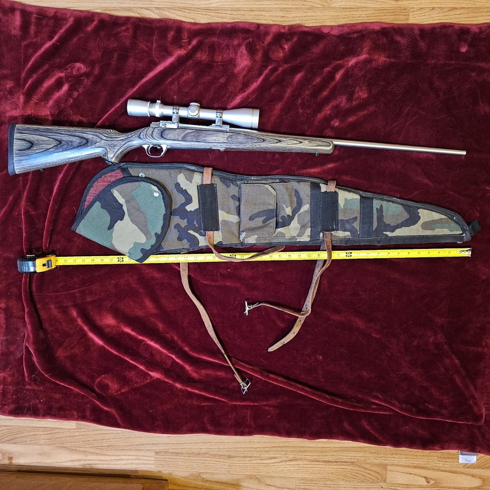 Rifle Scabbard For Saddle Horse