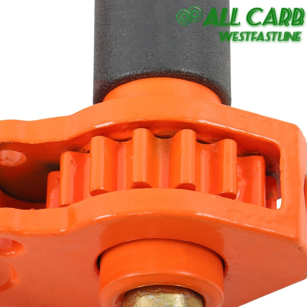 2PCS Folding Chain Bundle Steel Orange 5/16in-3/8in G70 Hook Working Load7100lbs