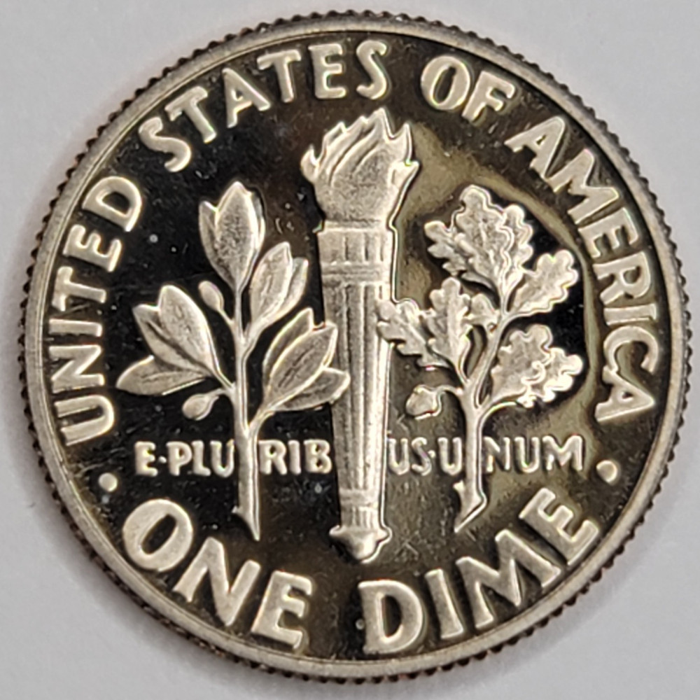 1979 S Gem Proof DCAM Roosevelt Dime - CN-Clad