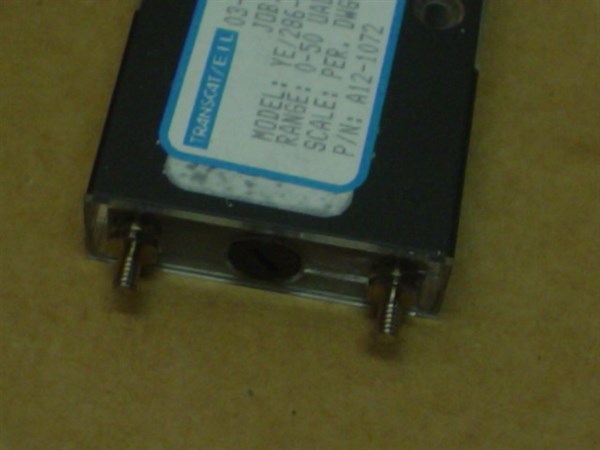 Transcat EIL 0-50 UADC Panel Meter YE/286-HORIZ