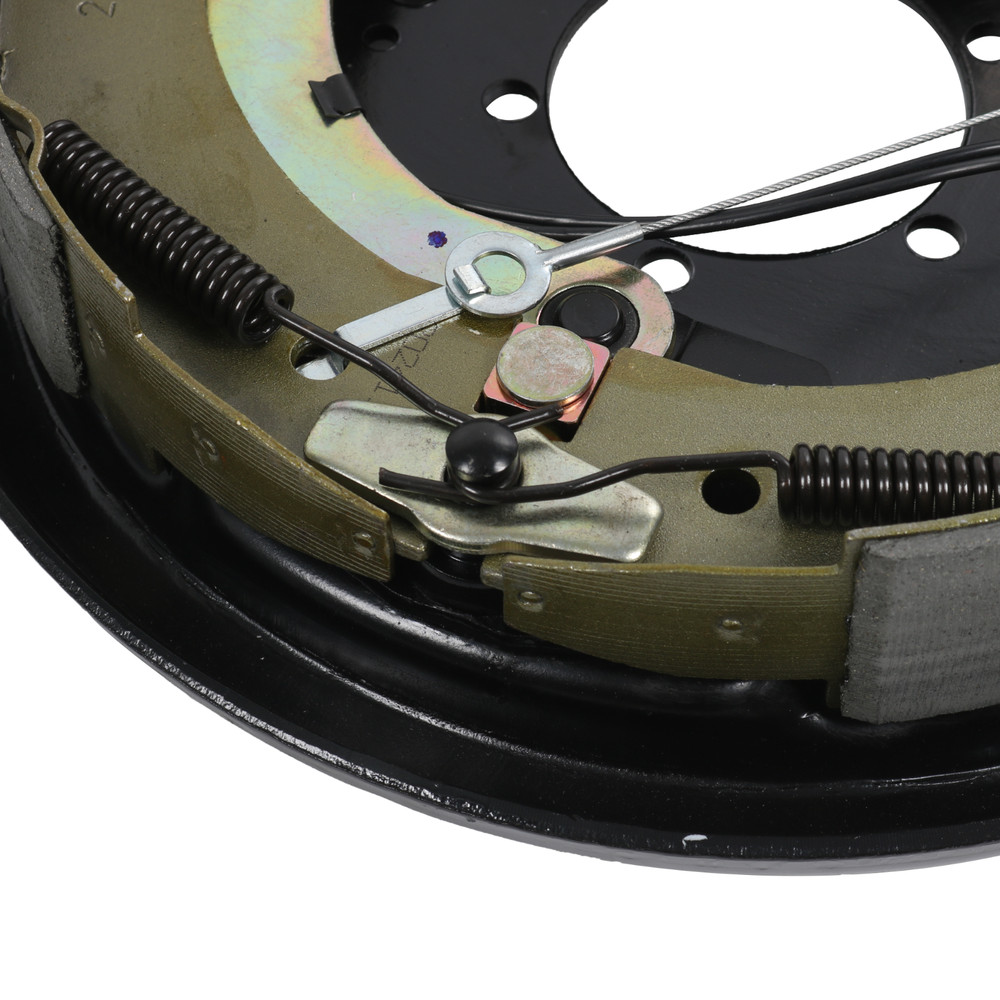 Four 12" X 2" Electric Trailer Brake Assembly for 7000 Lbs Trailer Axles LH & RH