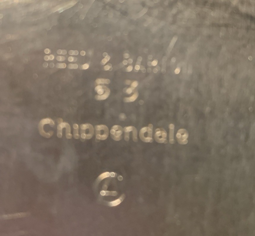 Reed And Barton•Finest Silver Plate•. Serving Tray•Chippendale•53•