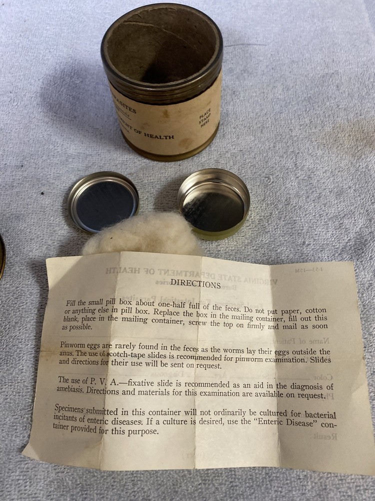 vintage lab supplies