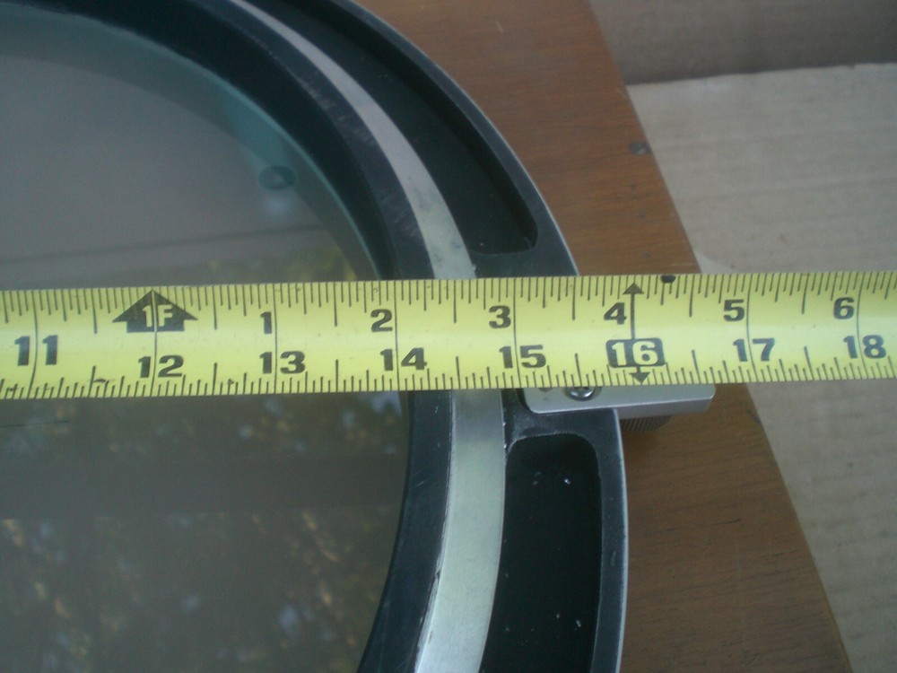 Topcon 14" optical comparator screen and frame assembly