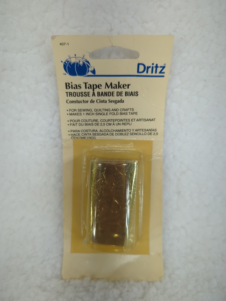 Dritz Bias Tape Maker  Width 25mm (1")  New Sealed