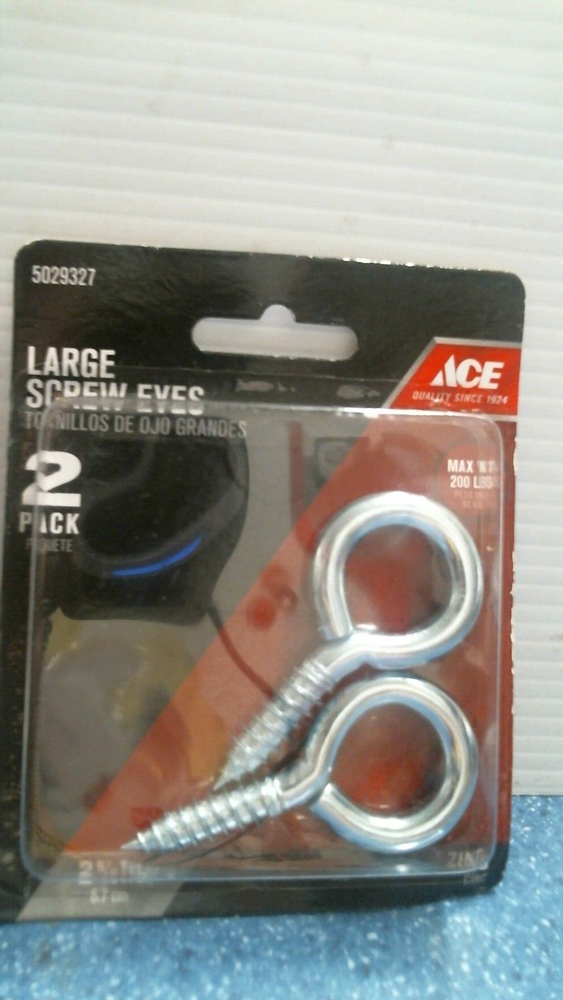 ACE Large Screw Eyes 2 Pack (5029327) FS