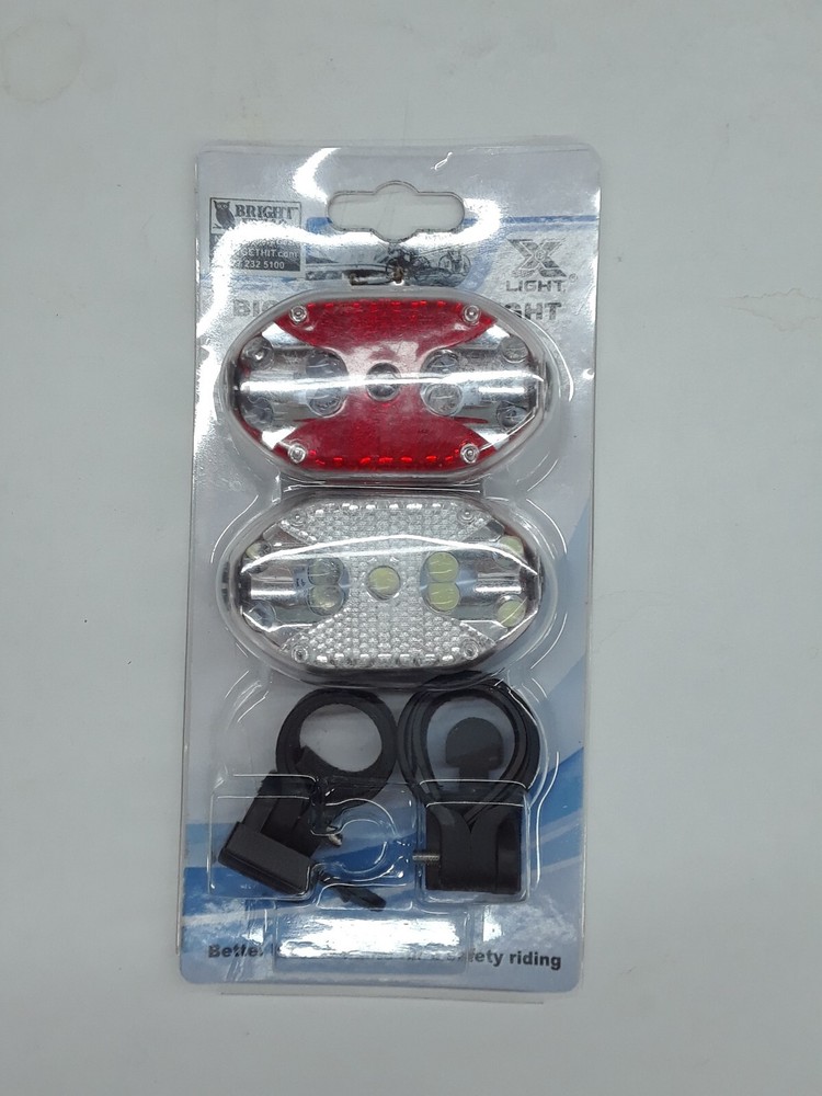 Bright Ideas Bicycle Safety Light Set Combo 8005