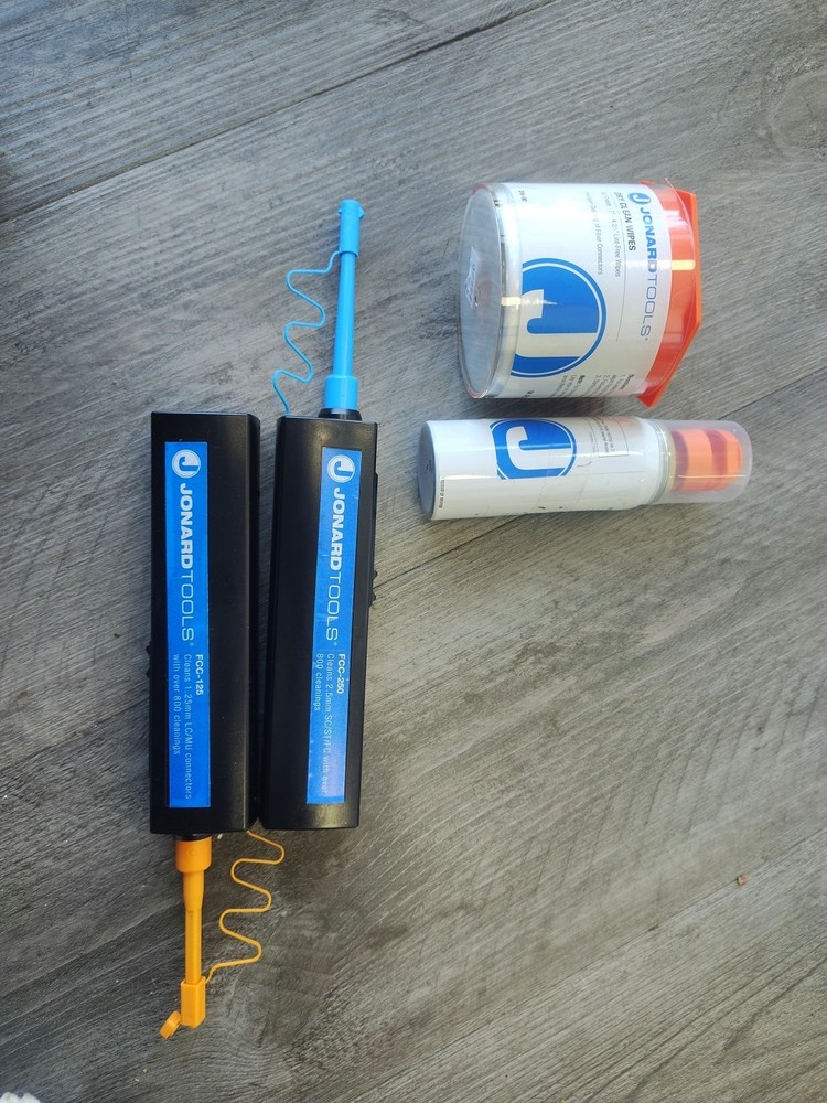 Jonard TK-182 Fiber Cleaning Kit
