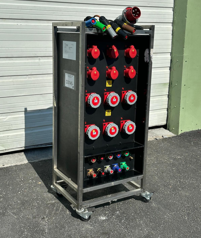 400A Power Distro With Cee 63A-Redx6 #383 (TRUEHEARTSOUND)