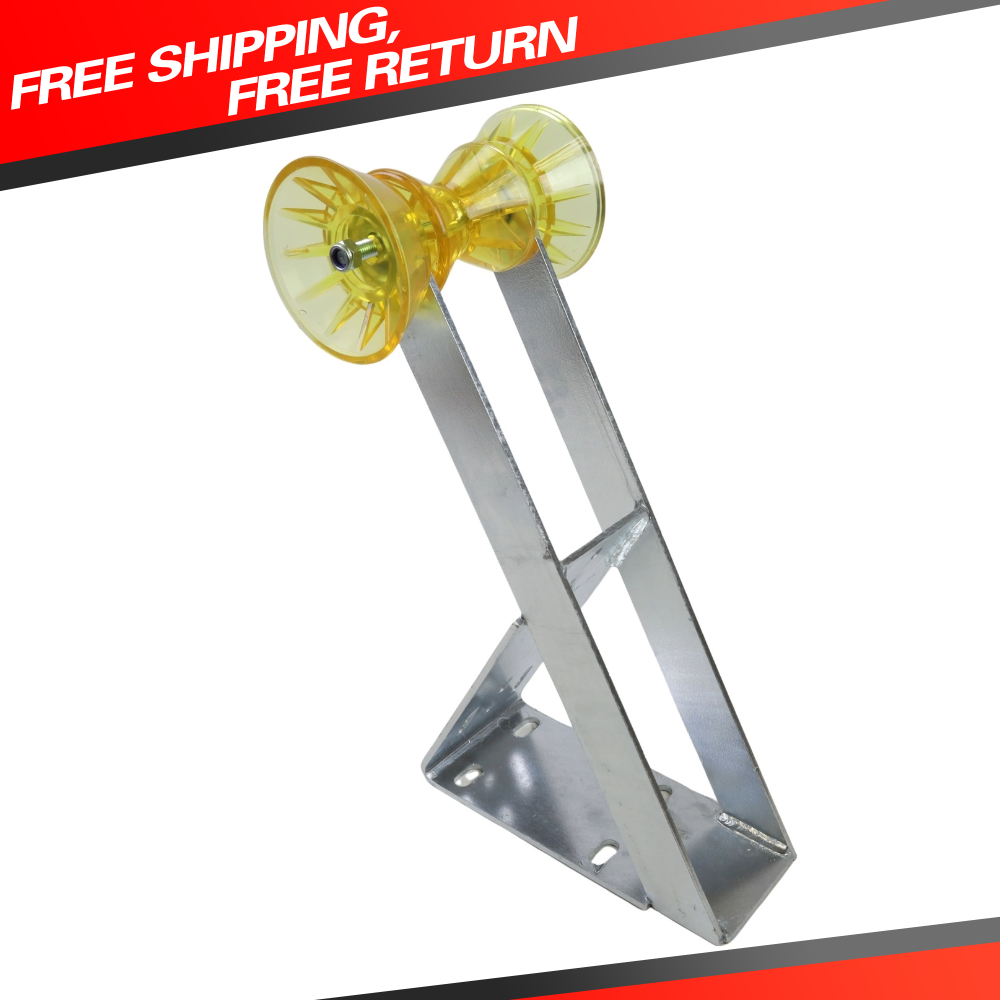 Boat Trailer Galvanized Winch Seat With Roller For Winch Posts With Roller