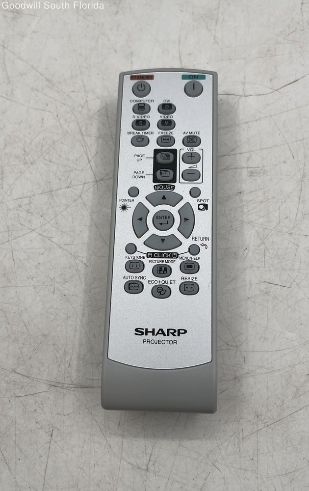 Sharp XR-30S Silver Note Vision DLP SVGA Projector With Case Not Tested