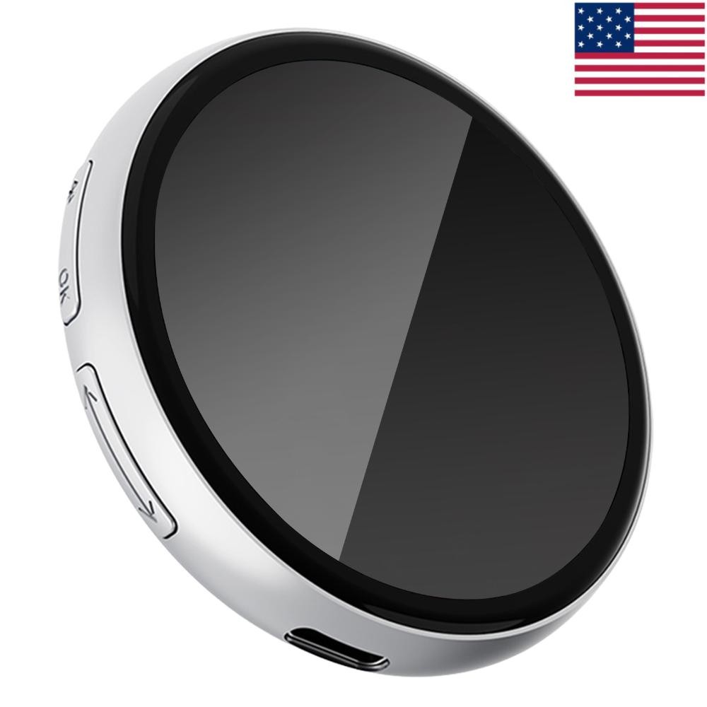 BT Connection Peripheral Badges 1.85-In IPS Dynamic Smart Display Screen Tag Pin