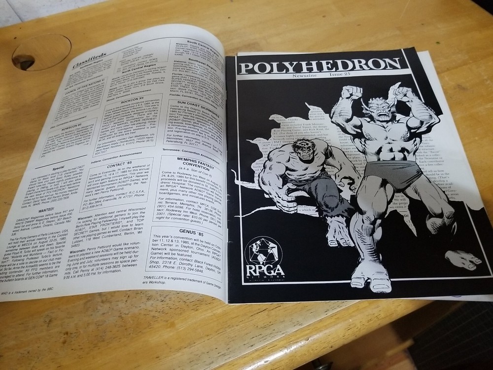 POLYHEDRON MAGAZINE # 25 DUNGEONS & DRAGONS