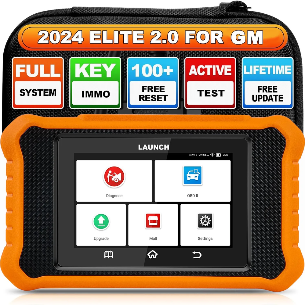 LAUNCH X431 Elite 2.0 for GM Diagnostic Tool Scanner ECU Coding K-y Pr- gramming