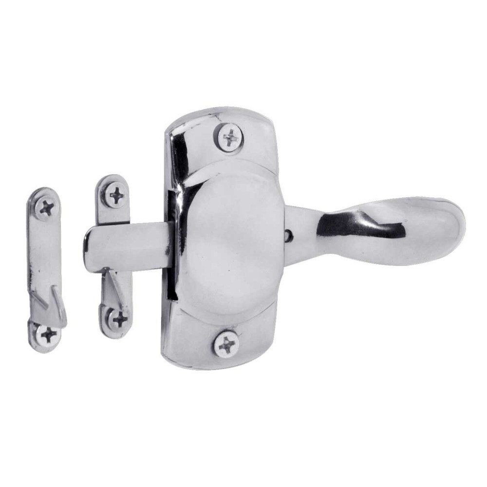 Chrome Hoosier Icebox Right Side Latch cupboard latch Lock Renovators Supply