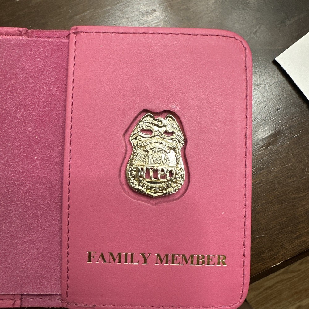 NYPD Sergeant Mini Shield Wallet And Keychain